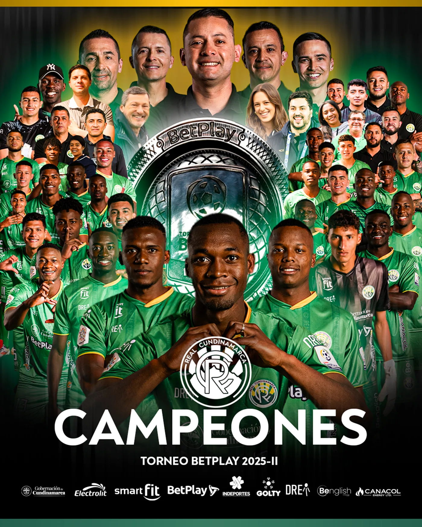 Pieza gr&aacute;fica de campeones para redes - Cicklo