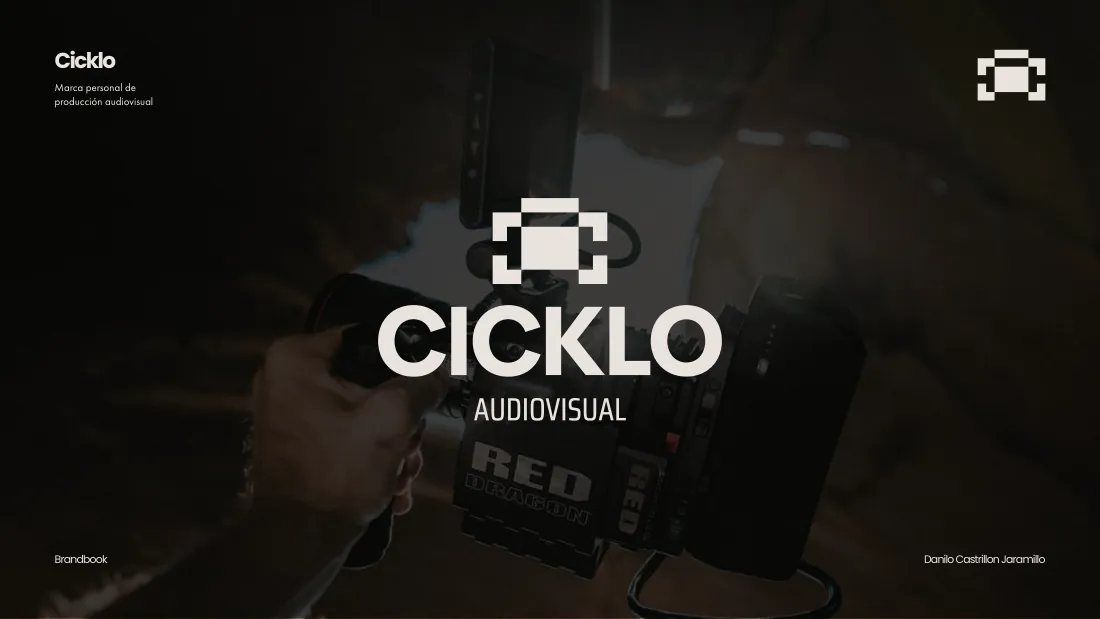 Manual de marca Cicklo Audiovisual - pagina 1