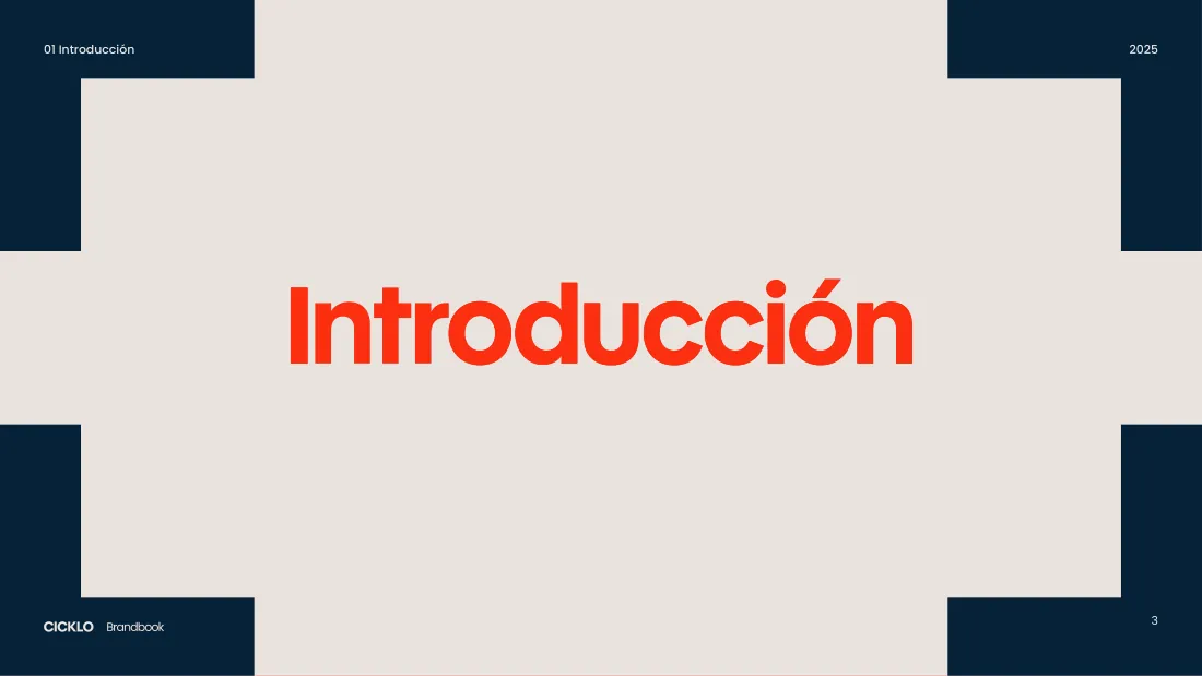 Manual de marca Cicklo Audiovisual - pagina 3