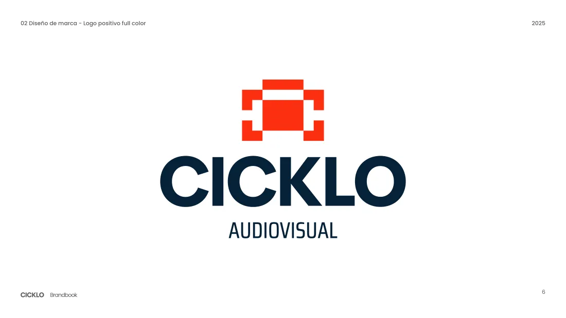 Manual de marca Cicklo Audiovisual - pagina 6