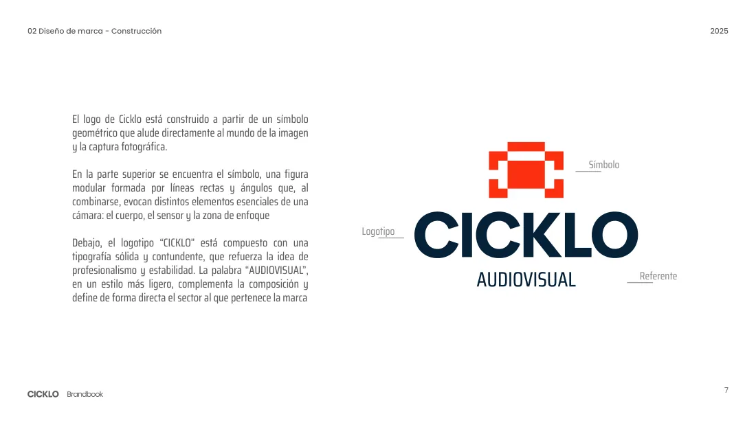 Manual de marca Cicklo Audiovisual - pagina 7