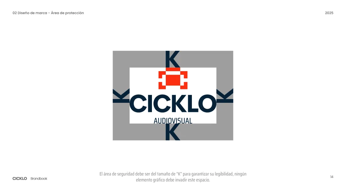 Manual de marca Cicklo Audiovisual - pagina 14