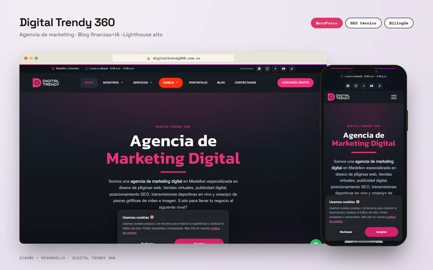 Digital Trendy 360 — Agencia de marketing y blog