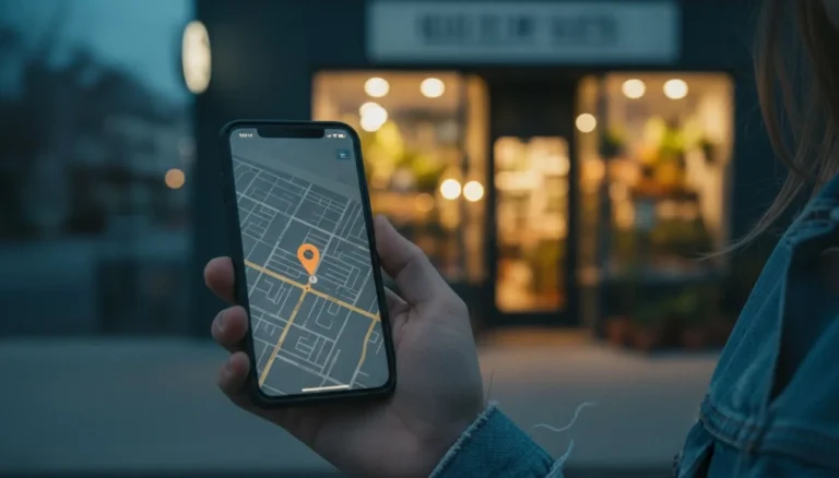 qué es el SEO: un cliente encuentra un negocio local en el mapa de Google