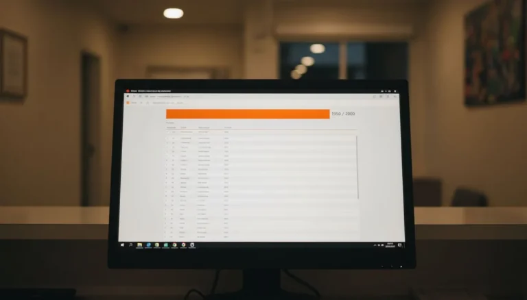 HubSpot CRM: la pantalla muestra la barra naranja de contactos de marketing en 1950 de 2000, a punto de pasar el limite del plan